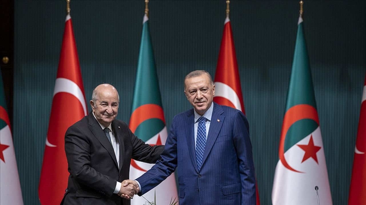 Cezayir Cumhurbaşkanı Tebbun, bugün Türkiye'ye geliyor