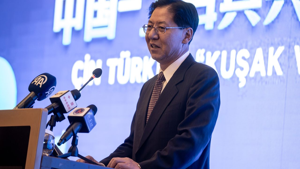 Çin'in Ankara Büyükelçisi Liu, Kuşak ve Yol Girişimi'nin önemine dikkati çekti