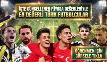 EN DEĞERLİ TÜRK FUTBOLCULAR: İŞTE GÜNCELLENEN PİYASA DEĞERLERİYLE EN DEĞERLİ TÜRK OYUNCULAR