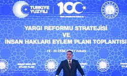 Adalet Bakanı Tunç, Yargı Reformu Strateji ve İnsan Hakları Eylem Planı Toplantısı'nda konuştu: