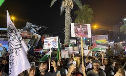 Adana'da Filistin'e destek konvoyu düzenlendi