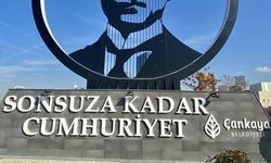 Çankaya Belediyesi'nden, Cumhuriyet'in 100. yılına özel Atatürk Anıtı