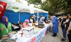 Çubuk'ta kadınlar Gazze'ye destek için kermes düzenledi