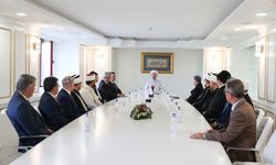 Diyanet İşleri Başkanı Erbaş, Rusya Federasyonu Dini İdaresi ve Müftüler Konseyini ağırladı