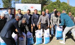 Erzincan'da çiftçilere 349 ton buğday tohumunun dağıtımına başlandı