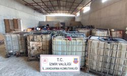 İzmir'de 27 bin 500 litre kaçak akaryakıt ele geçirildi