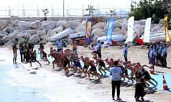 Mersin'deki Avrupa Triatlon Kupası'nda ikinci gün yarışları başladı