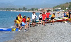 "Rowing Beach Kürek Sprint Yarışı", Fethiye'de başladı