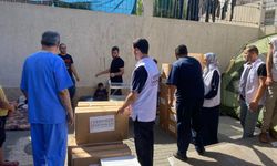 Yeryüzü Doktorları Gazze'deki Şifa Hastanesi'ne tıbbi malzeme desteğinde bulundu