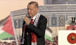 Cumhurbaşkanı Erdoğan, AK Parti'nin "Büyük Filistin Mitingi" nde konuştu