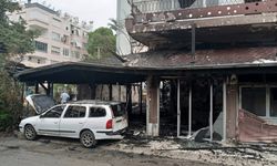 Antalya'da boş binada çıkan yangın itfaiye ekiplerince söndürüldü