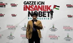 Başakşehir'de "Gazze İçin İnsanlık Nöbeti" 6. gününde