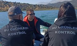 Beyşehir'de balık boy denetimleri sürüyor