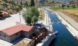 Çekerek Belediyesi kurduğu su değirmeninde doğal un üretiyor