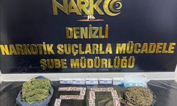 Denizli'de uyuşturucu operasyonunda 4 şüpheli tutuklandı