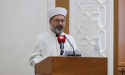 Diyanet İşleri Başkanı Erbaş, Buhara'nın İslami Gelişimdeki Yeri Konferansı'nda konuştu: