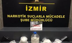 İzmir'de 5 kilo 403 gram sentetik uyuşturucu ele geçirildi