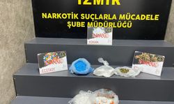 İzmir'de durdurulan otomobilde 1,8 kilo kokain ele geçirildi