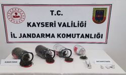 Kayseri'de 700 gram esrar ele geçirildi