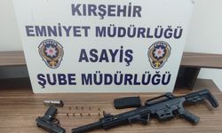 Kırşehir’de bir eve tüfekle ateş açan şüpheli yakalandı