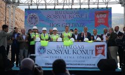 Malatya'da 400 sosyal konutun temeli atıldı