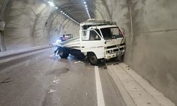 Malatya'da tanker ve kamyonetin çarpıştığı kazada iki kişi yaralandı