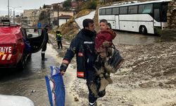 Mardin'de sağanak etkili oluyor