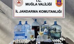 Muğla'da 105 litre sahte alkol ele geçirildi