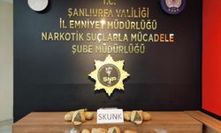 Şanlıurfa'da 4 kilo 450 gram sentetik uyuşturucu yakalandı