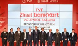 Ziraat Bankkart, TVF Başkent Voleybol Salonu'nun isim sponsoru oldu