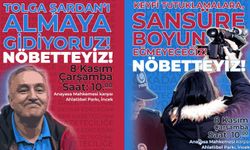 Gazetecilerden sansüre karşı basın nöbeti