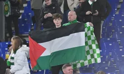 Celtic taraftarından, cezaya rağmen Gazze'ye destek