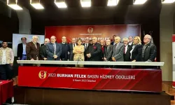 2023 Burhan Felek Basın Hizmet Ödülleri sahiplerini buldu