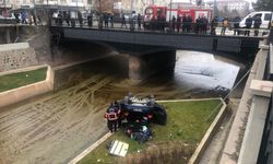 Çankırı'da çaya devrilen araçtaki 7 kişi yaralandı