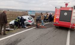 Edirne'de iki otomobilin çarpıştığı kazada 2 kişi öldü