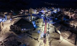 Erzurum'da Sarıkamış şehitleri anısına fener alayı düzenlendi