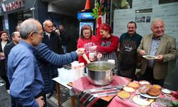 Giresun'da vatandaşlara karalahana çorbası dağıtıldı