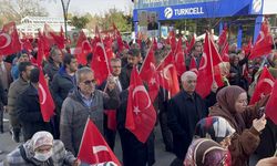 Isparta'da teröre lanet yürüyüşü düzenlendi