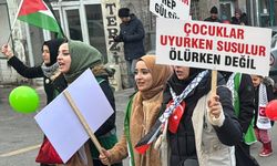 İsrail'in Gazze'ye yönelik saldırıları Nevşehir'de protesto edildi