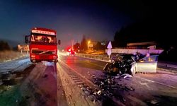Karabük'te zincirleme trafik kazasında 1 kişi yaralandı