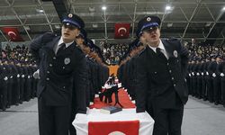 Karadeniz'de 3 ilde eğitimini tamamlayan 1212 polis adayı yemin etti