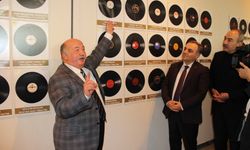 Kayseri'de "Taş Plaklarda Kayseri Türküleri" sergisi açıldı