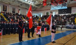 Konya ve Karaman'da eğitimlerini tamamlayan polis adayları için tören düzenlendi