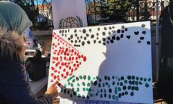 Nevşehir'de "Filistin için sen de iz bırak" etkinliği düzenlendi