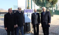 Prof. Dr. Ruşen Keleş'in ismi Yahşihan'da bir sokağa verildi