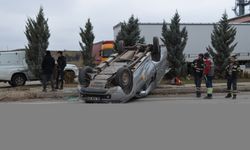 Şabanözü'de trafik kazasında 2 kişi yaralandı