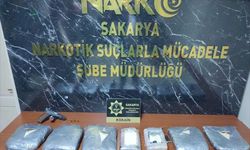 Sakarya'da durdurulan araçta 13 kilo 250 gram kokain ele geçirildi