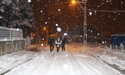 Bilecik'te yoğun kar yağışı etkili oluyor