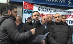 Gölbaşı'nda bir grup CHP'li, partilerinin belediye başkan adayı tercihine tepki gösterdi