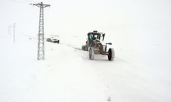 Iğdır'da kardan kapanan 120 köy yolu ulaşıma açıldı